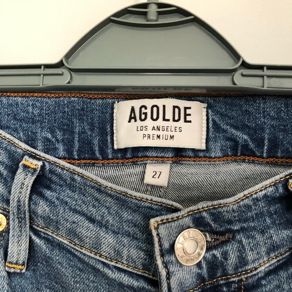 Agolde Jeans Skinny Ripped Size : 27 - Picture 3 of 4